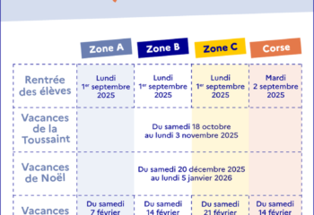 calendrier 2025